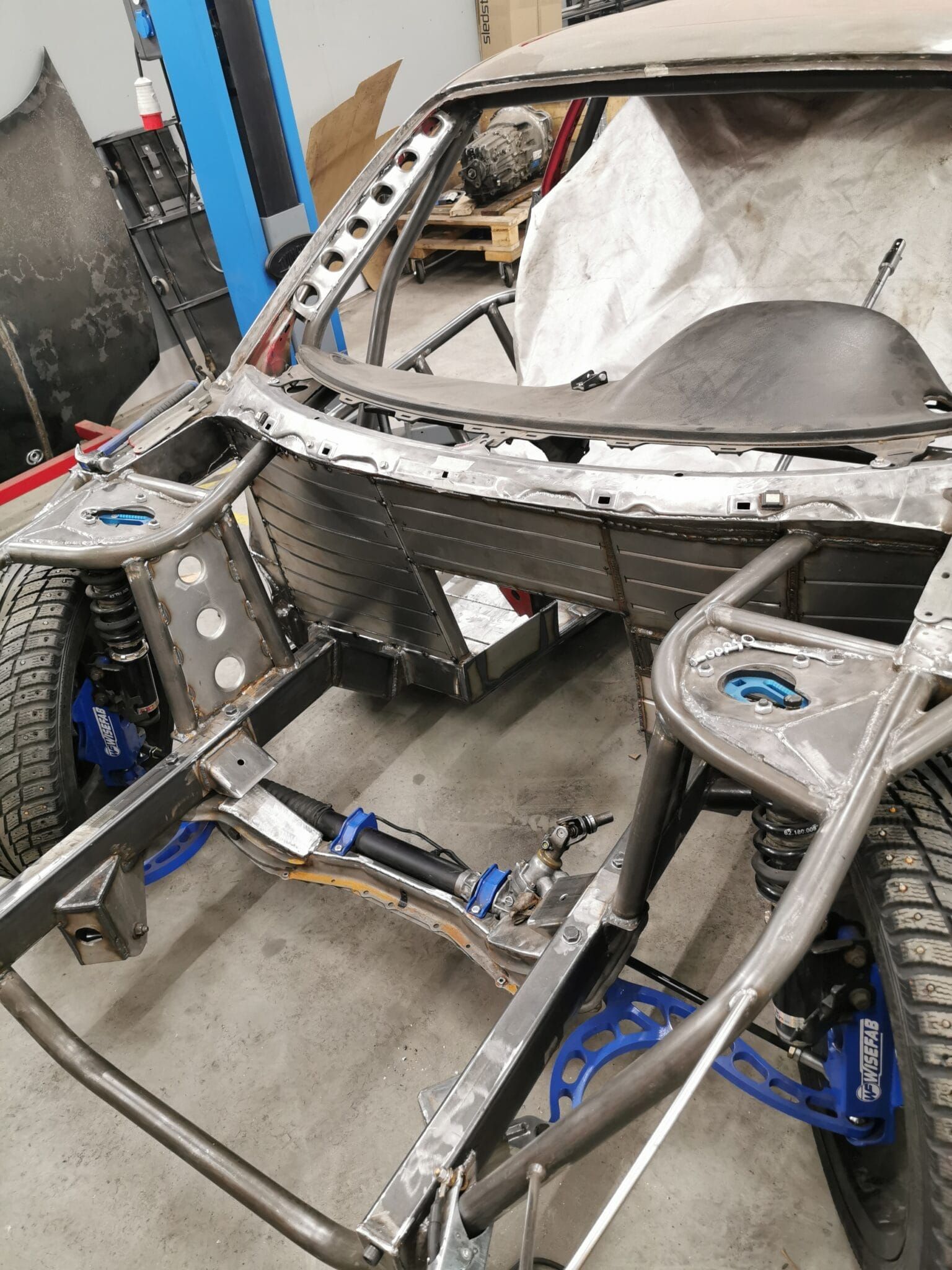 rwdmx6 tube chassis, wisefab