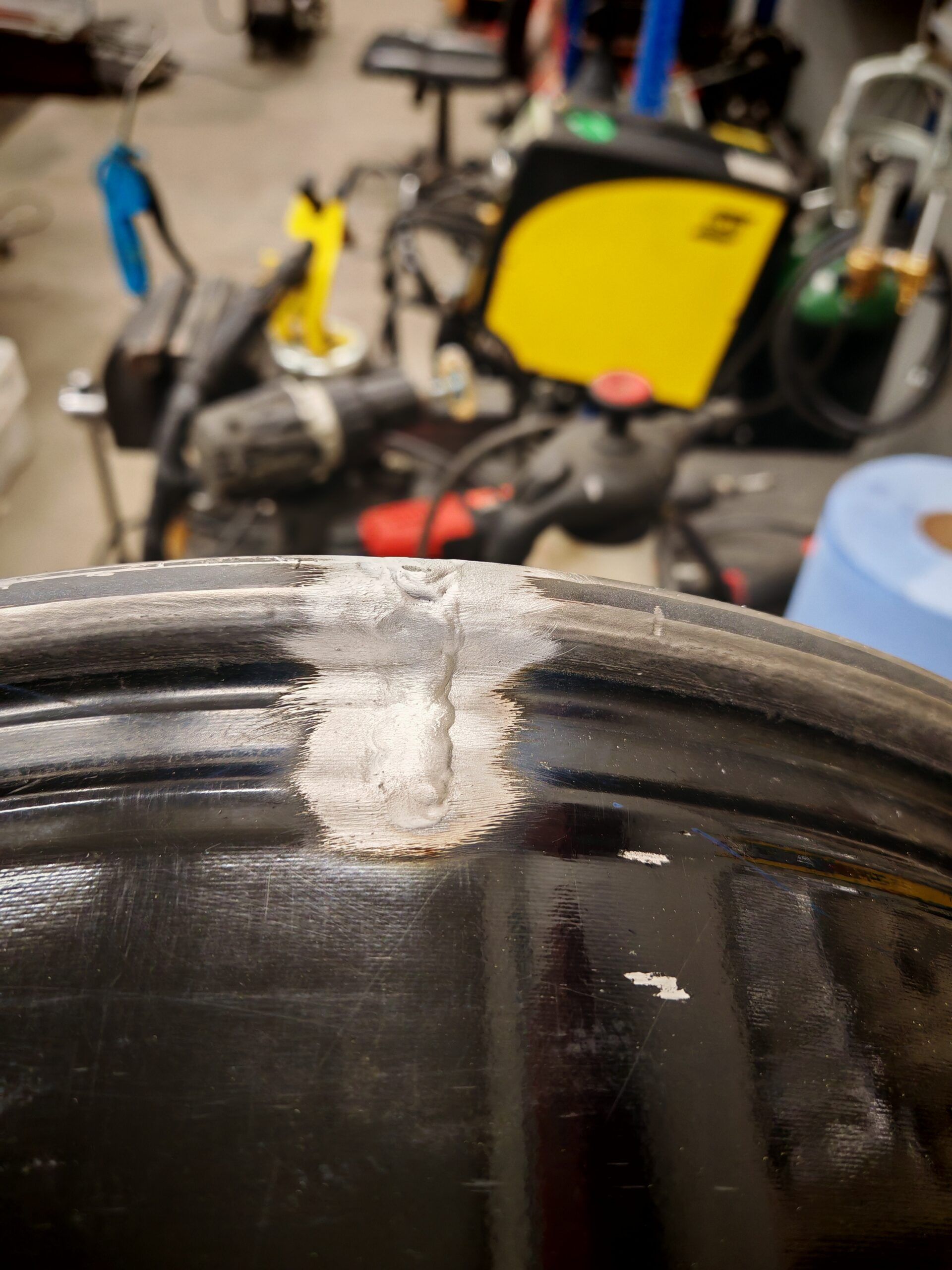 Alumiinivanteen hitsaus