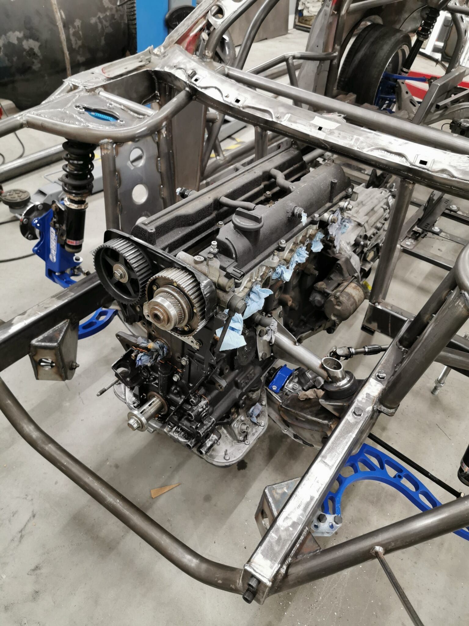 rwdmx6 tube chassis 2JZ-GTE